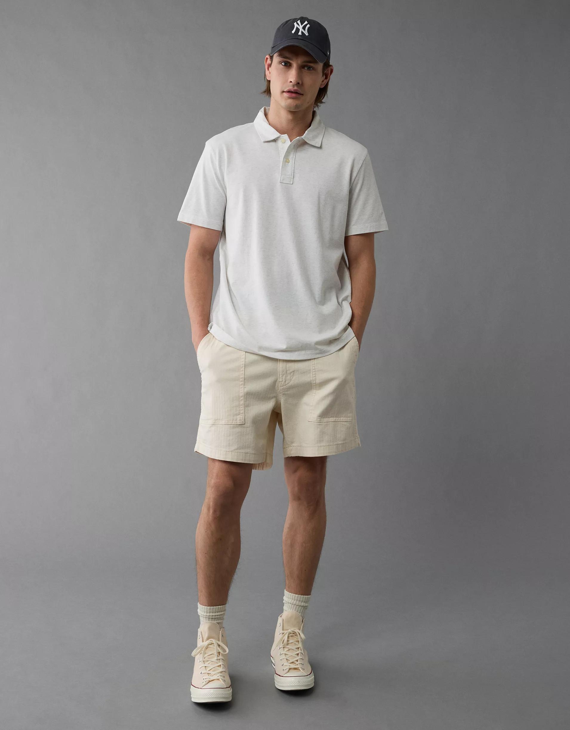 AE 24/7 Club Logo Polo Shirt Product Image