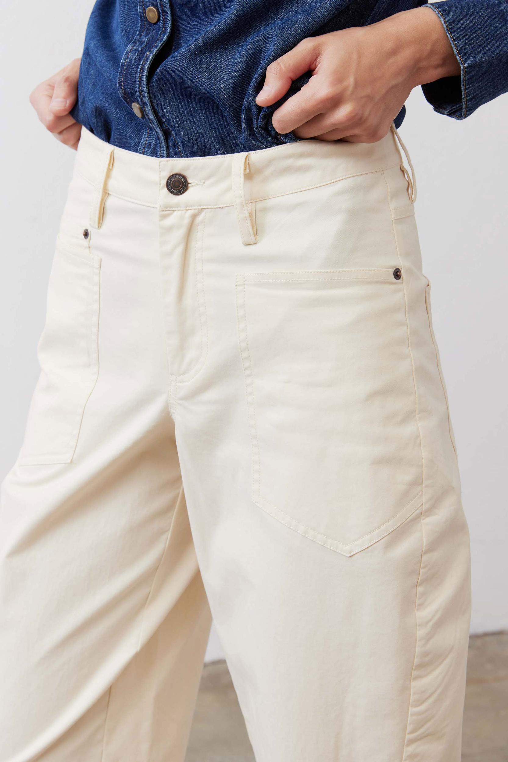 The Slouchy Soft Twill Pants Product Image