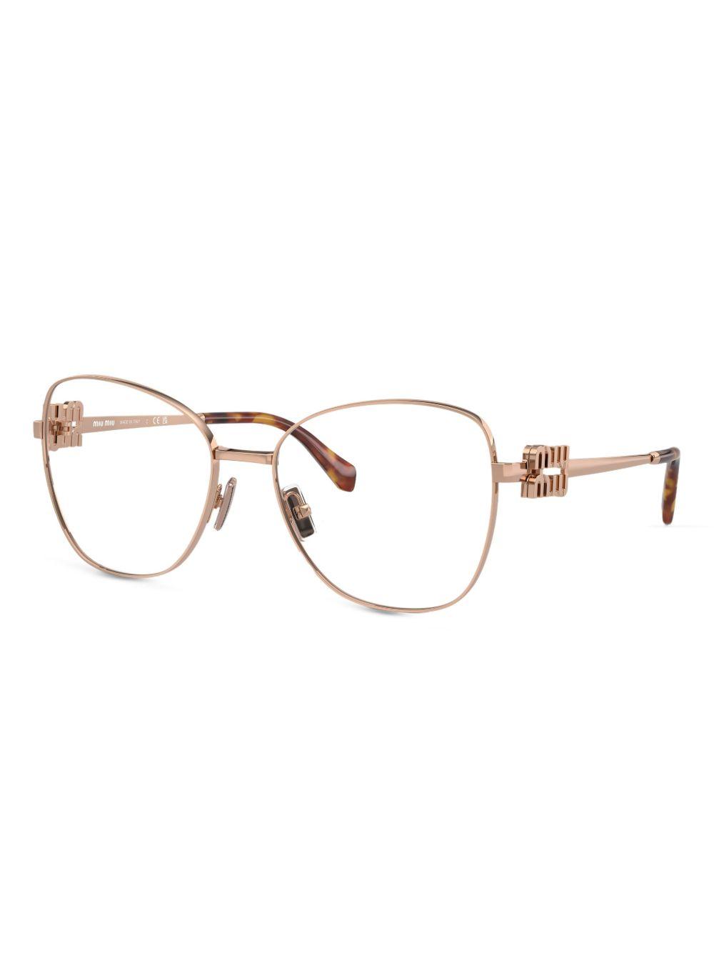 cat-eye metal frame glasses Product Image
