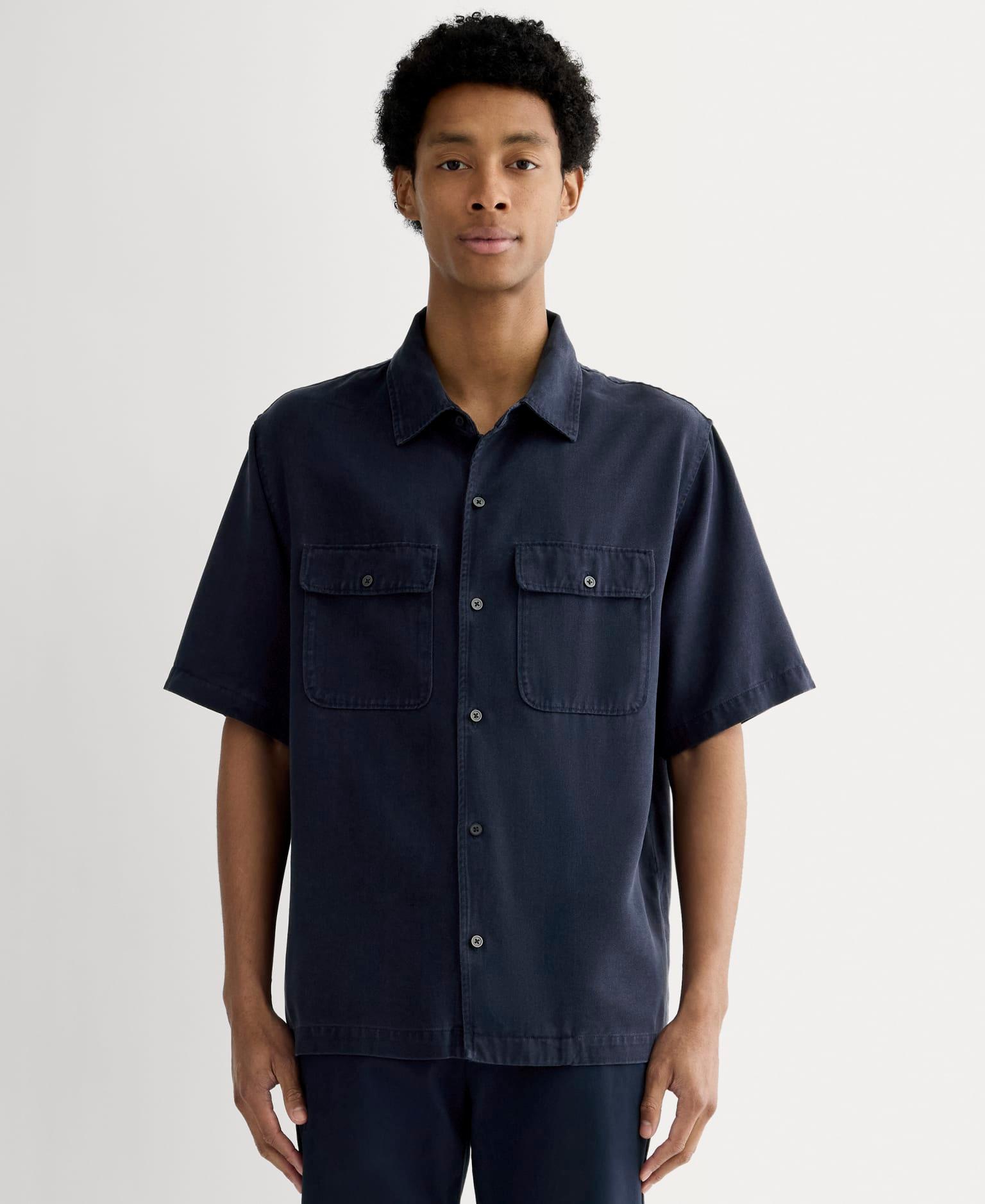 Mens Relaxed Utility Shirt in Buttersoft by Everlane Product Image