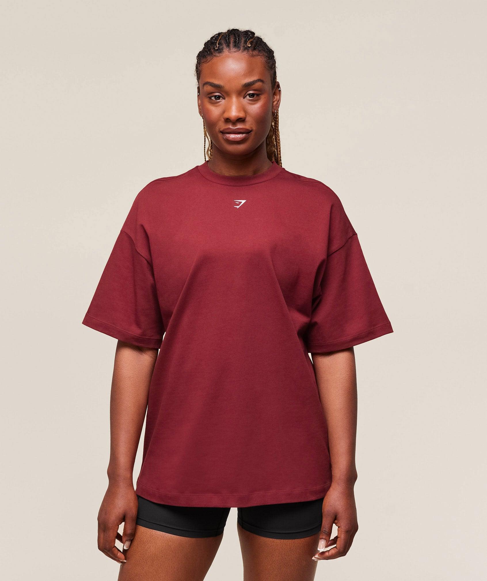 Forged By Iron Graphic Oversized T-Shirt Product Image