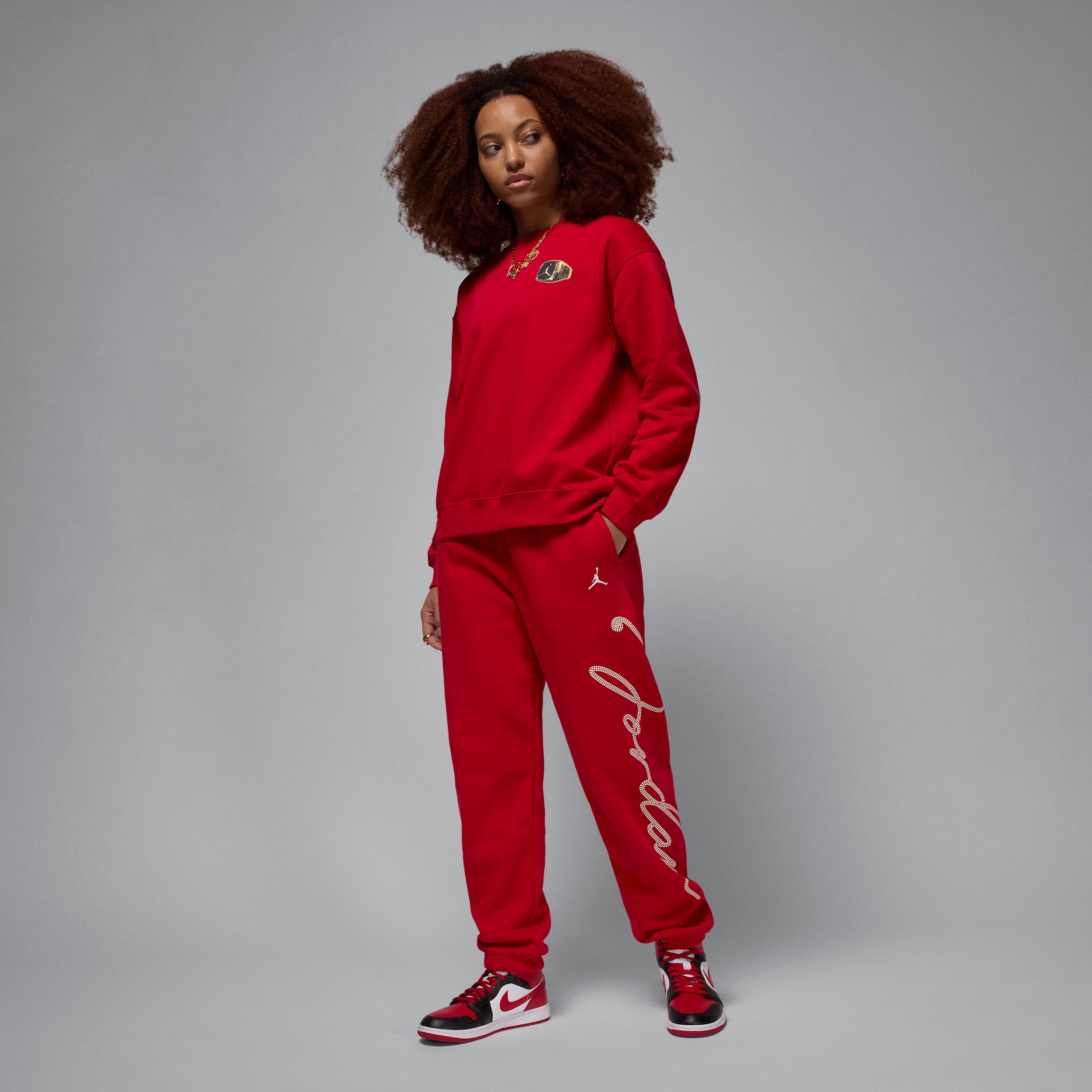 Jordan Brooklyn Fleece Women's Crew-Neck Sweatshirt Product Image