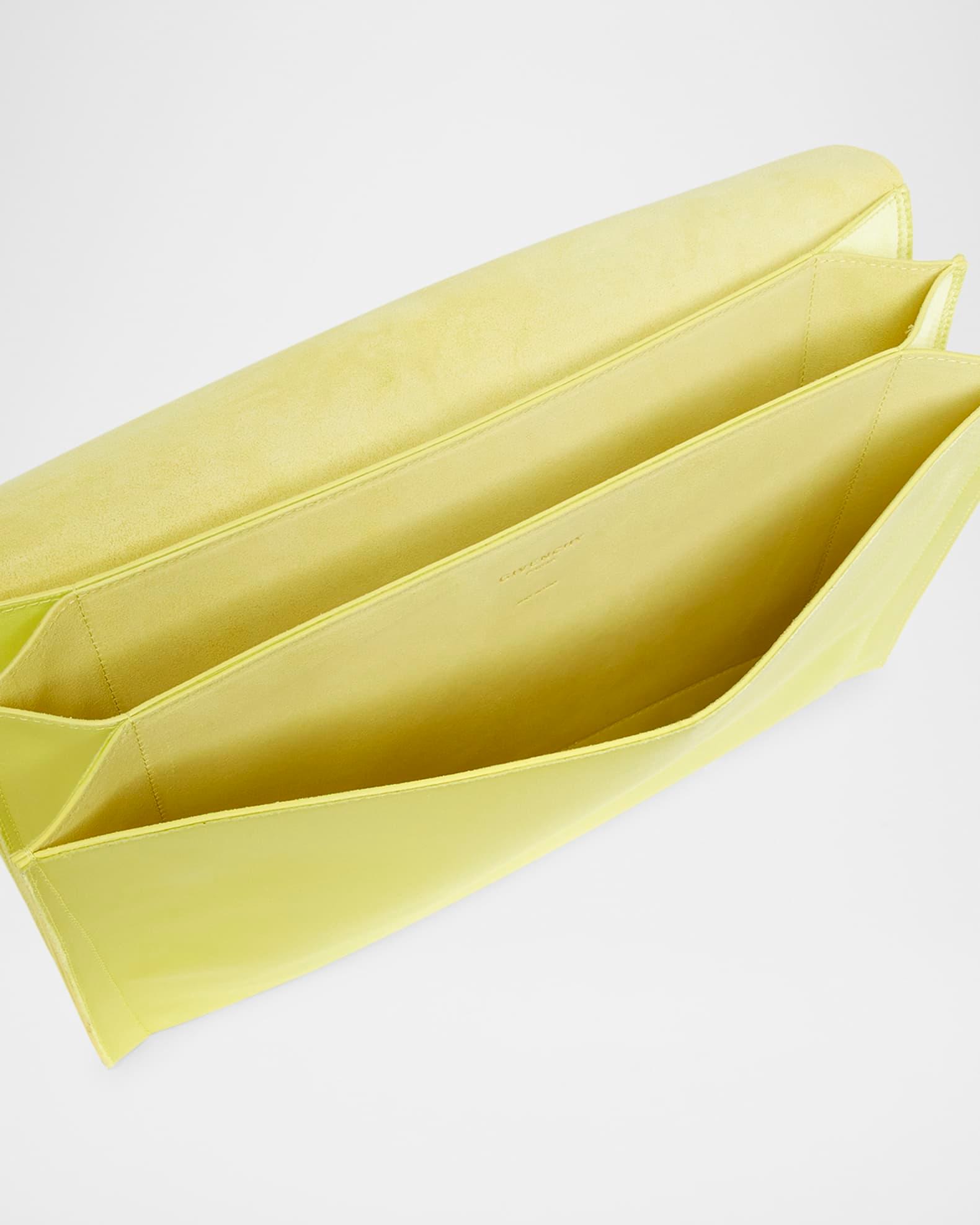 Pattern Pochette in Satin with Logo Embroidery  Product Image