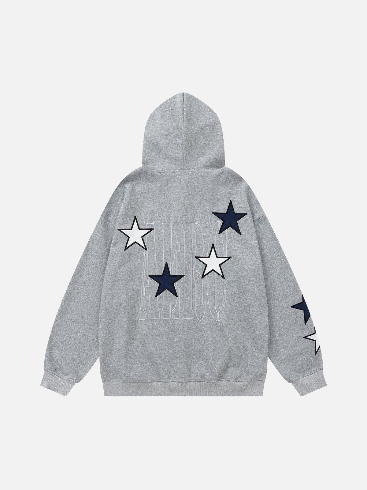 Aelfric Eden Star Graphic Zip Up Hoodie Product Image