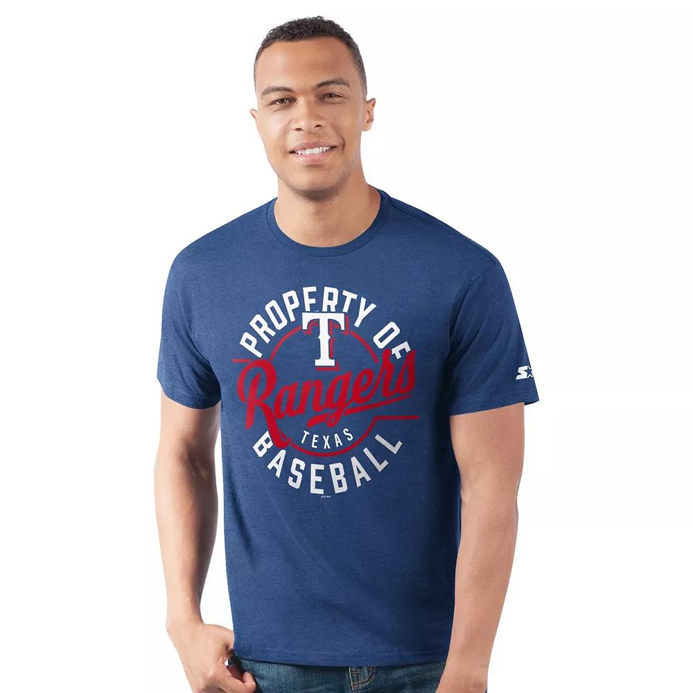 Men's Starter Red Philadelphia Phillies Prime Time Property Of T-Shirt,  Product Image