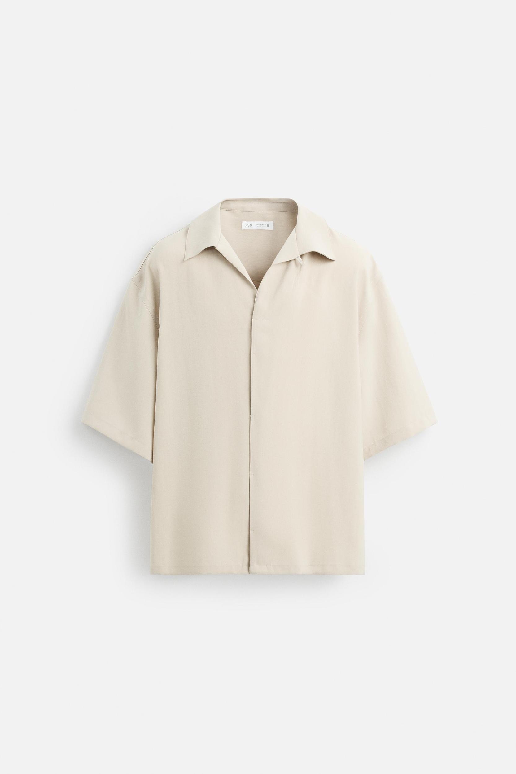 RELAXED FIT FLOWY SHIRT Product Image