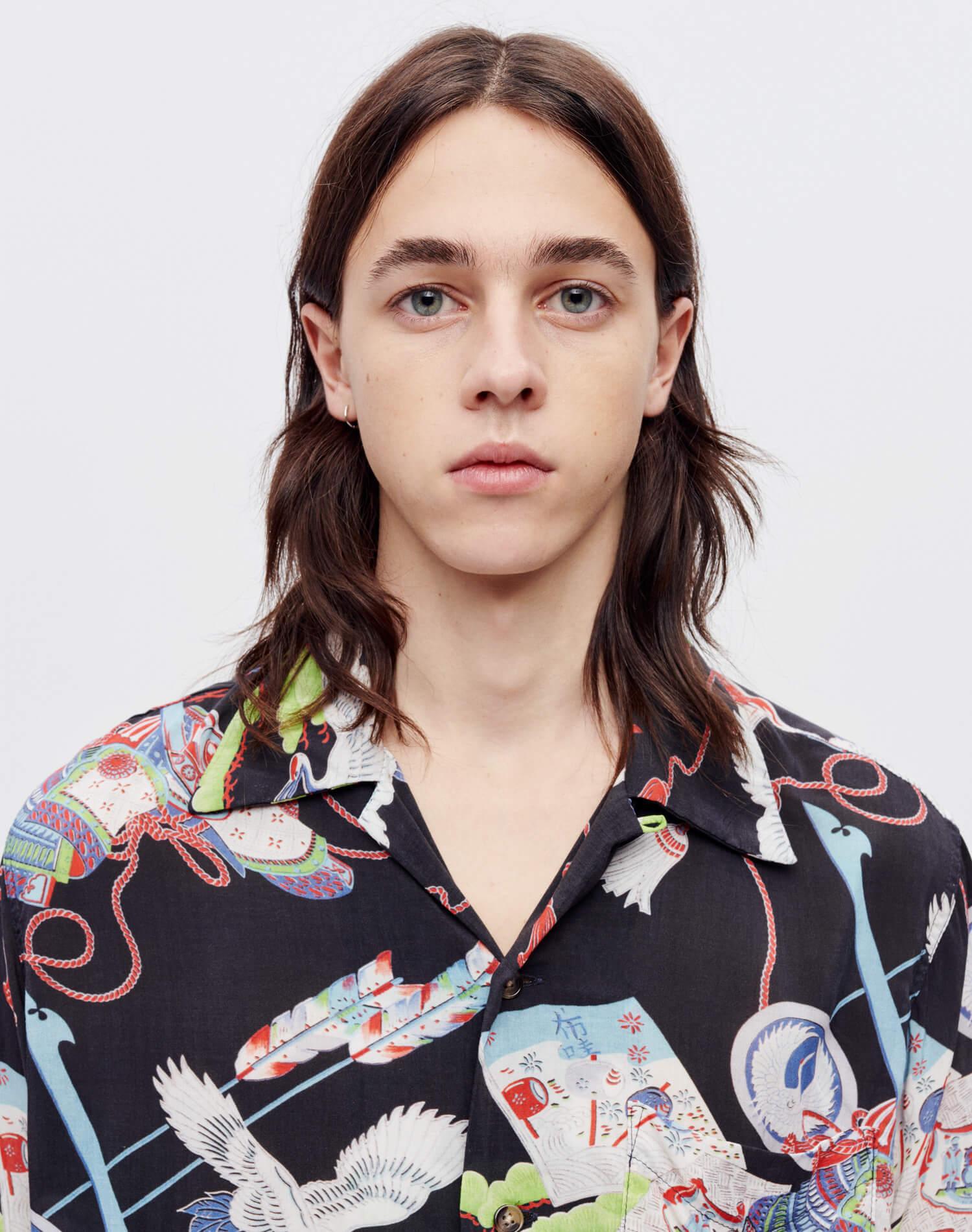 Hawaiian Shirt - Dark Samurai Male Product Image