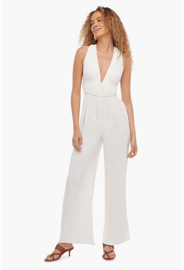 JustFab Margaux Platform Loafer Pump Womens Black/ White Size 8.5 Product Image