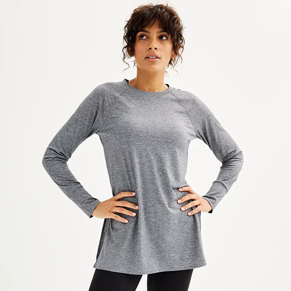 Women's Tek Gear® Long Sleeve Tunic Tee,  Product Image
