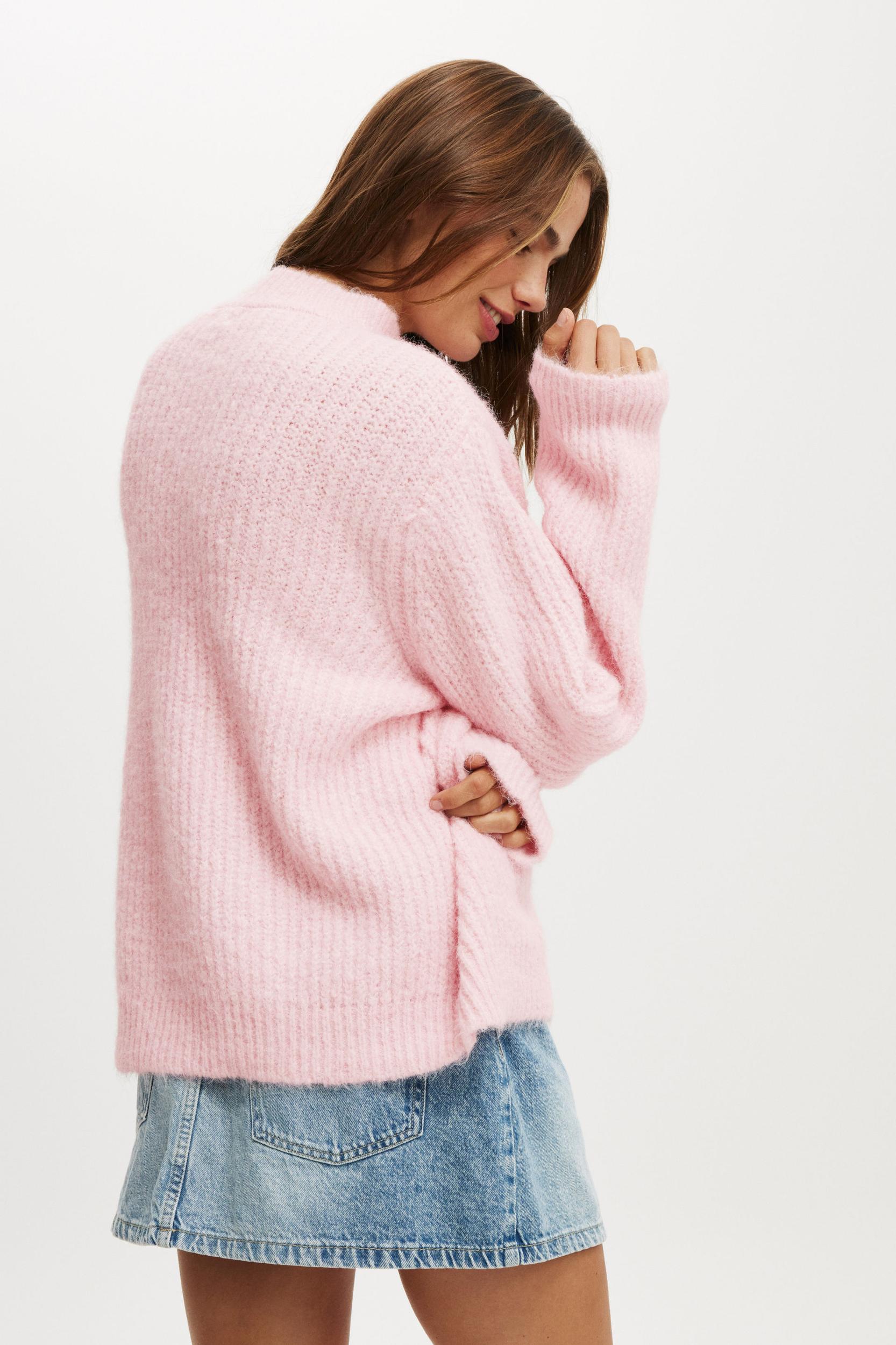 Luxe Rib Mock Neck Pullover Product Image