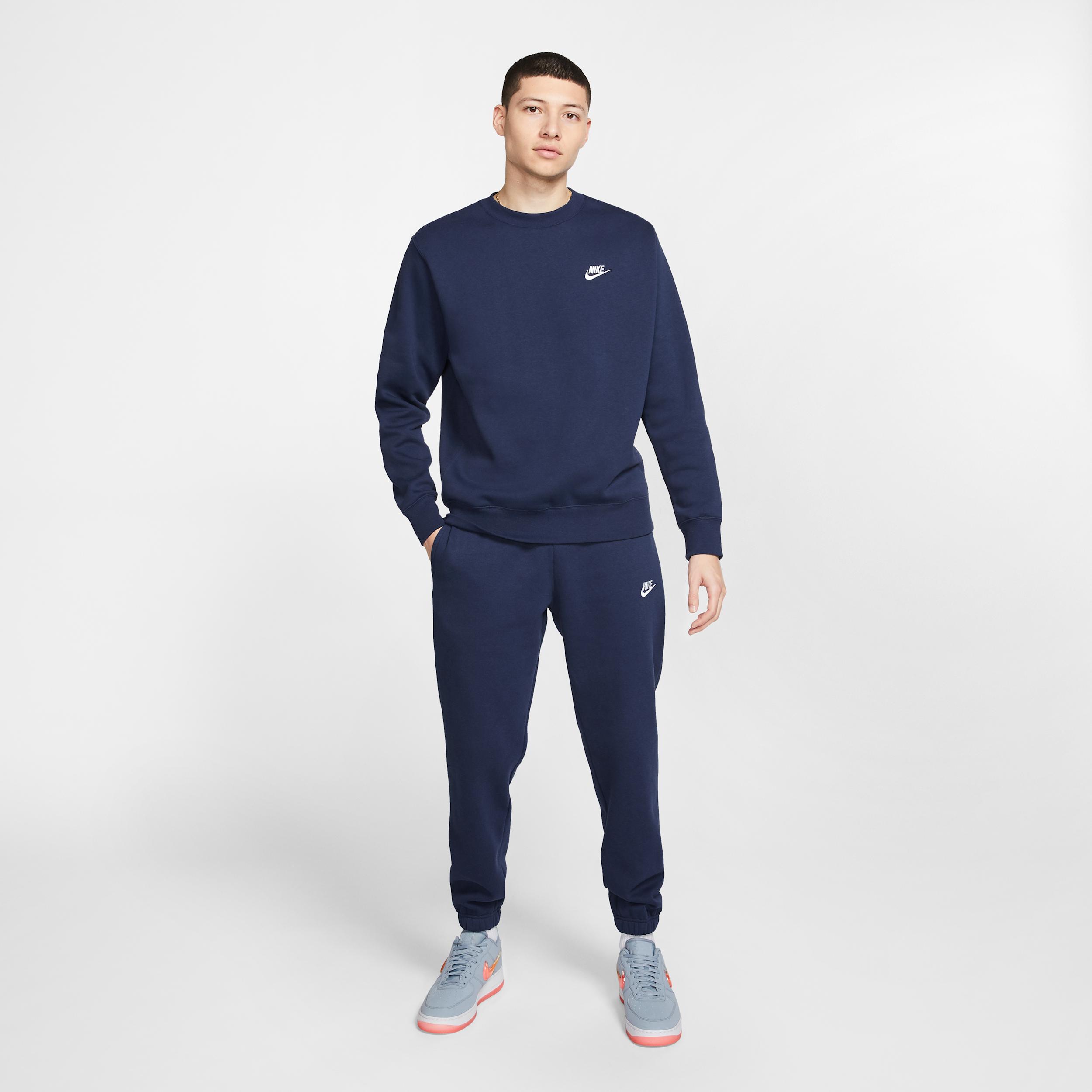 Mens Nike Sportswear Club Fleece Crew | BV2662-410 Product Image