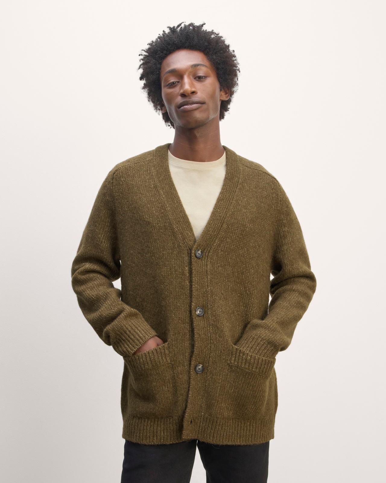 Mens Cloud Relaxed Cardigan by Everlane Product Image