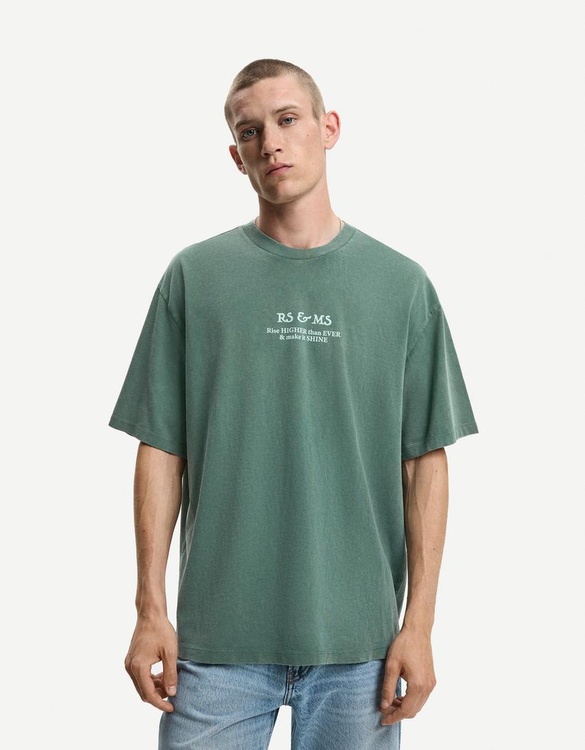 Short sleeve T-shirt with print Product Image