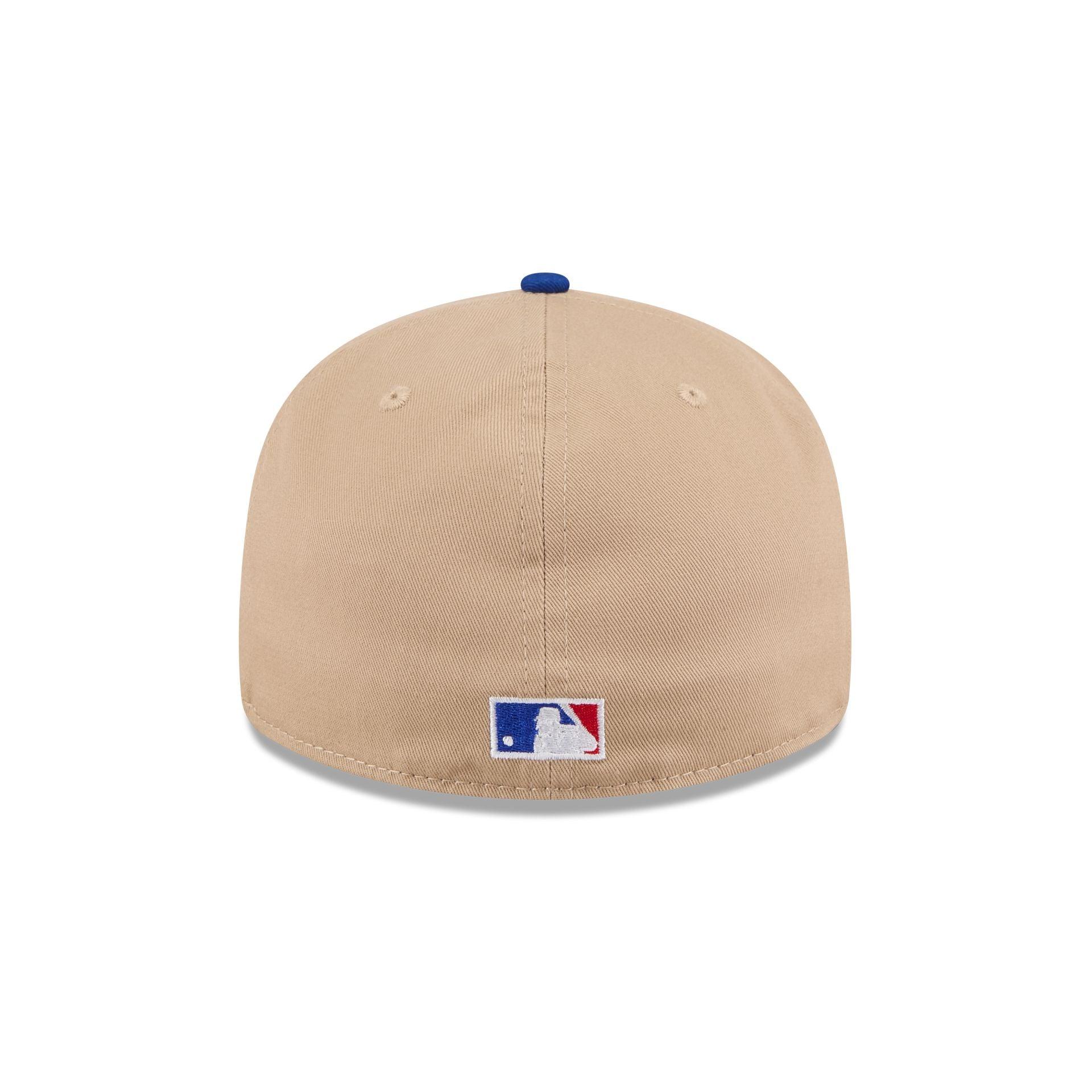 Chicago Cubs Camel Retro Crown 59FIFTY Fitted Hat Male Product Image