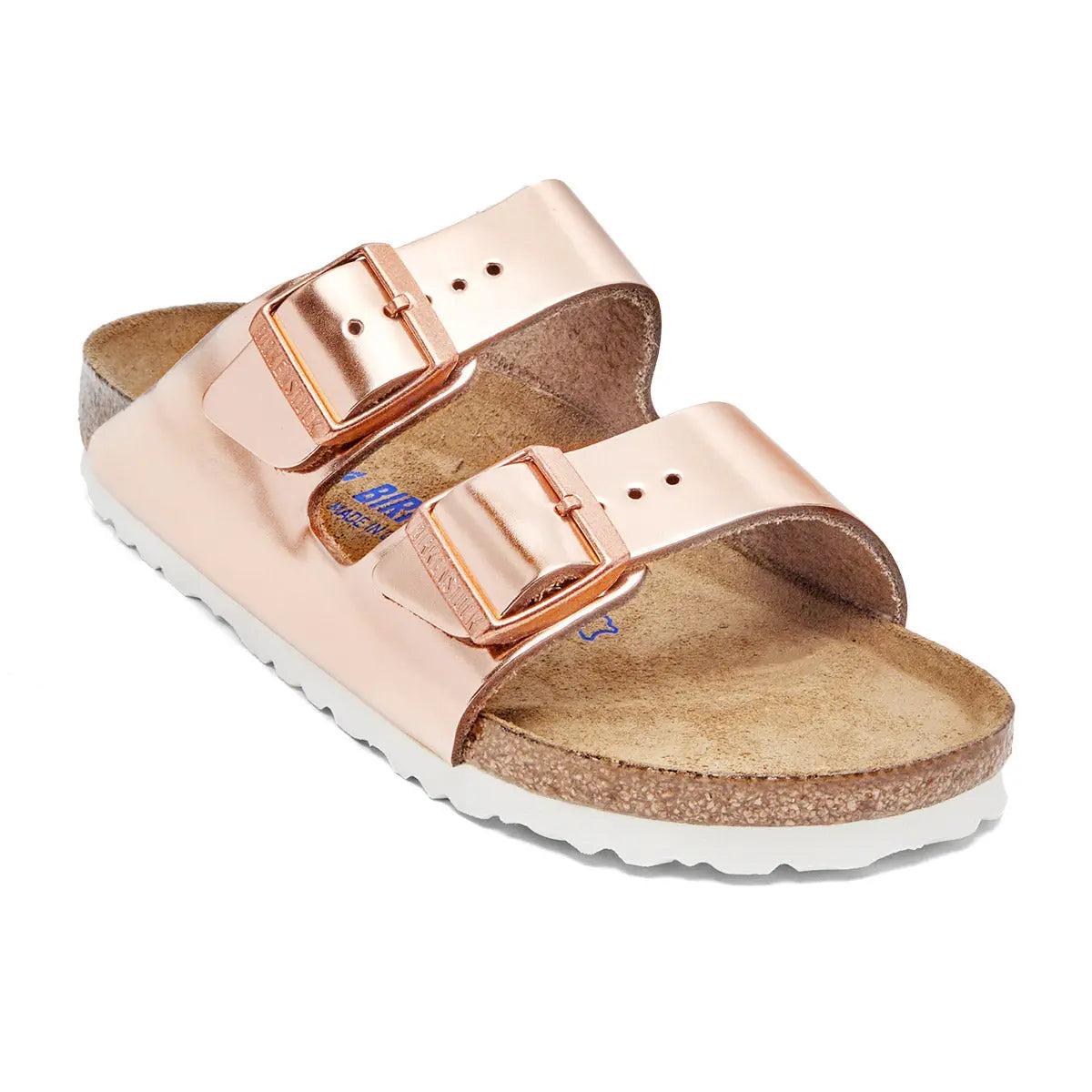 Birkenstock Arizona Soft Footbed Leather Sandals Product Image
