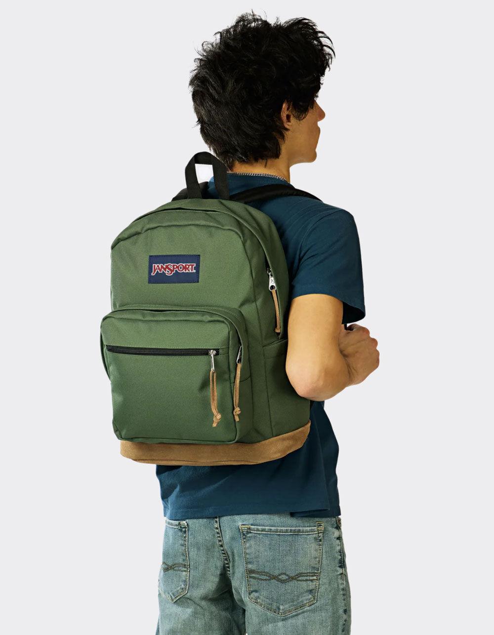 JANSPORT Right Pack Backpack - CARGO GREEN Product Image