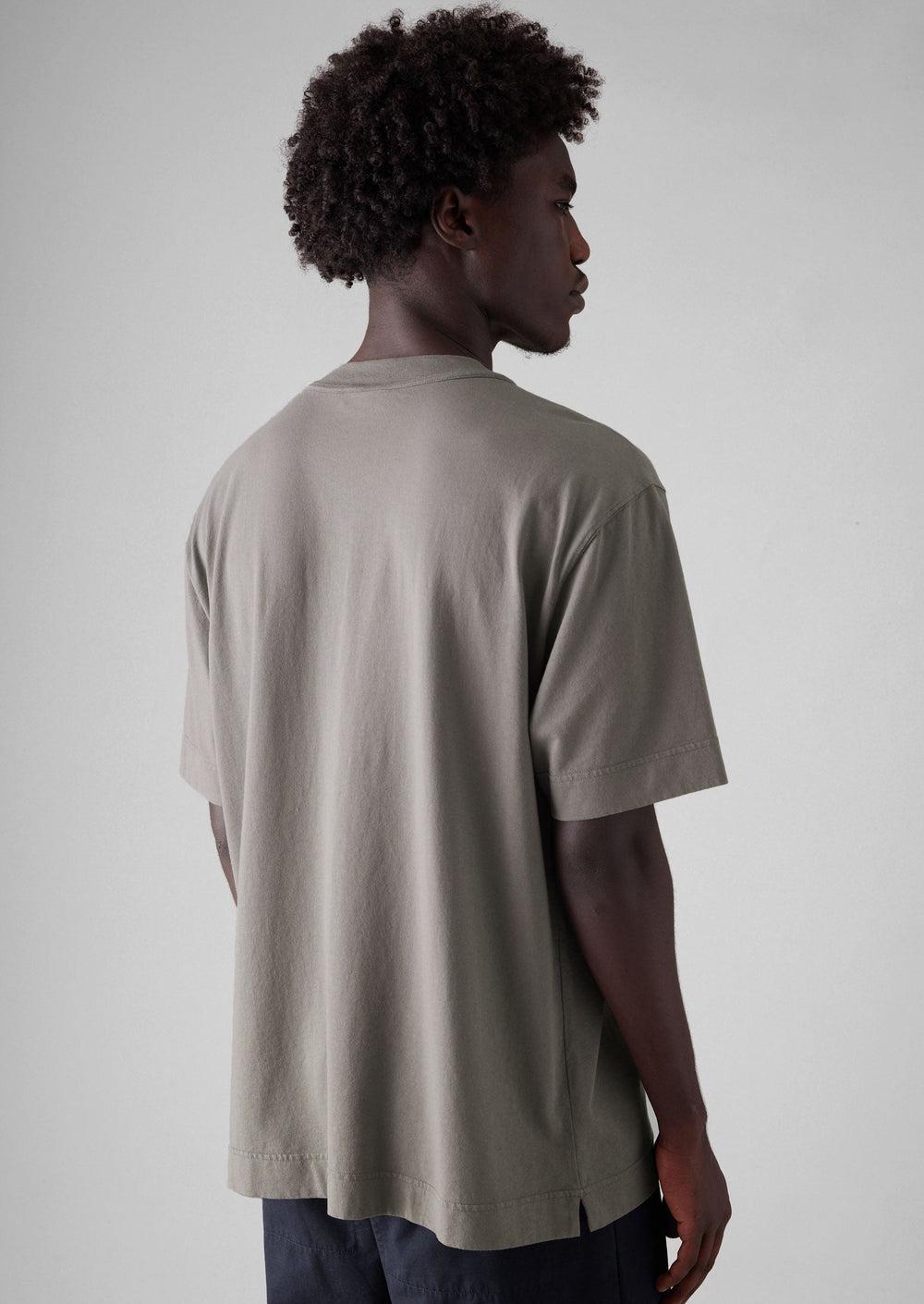 Garment Dyed Organic Cotton Tee | Dark Carbon Product Image