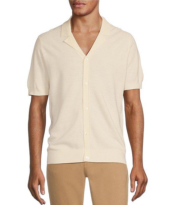 Murano Short Sleeve Sweater Camp Shirt Product Image