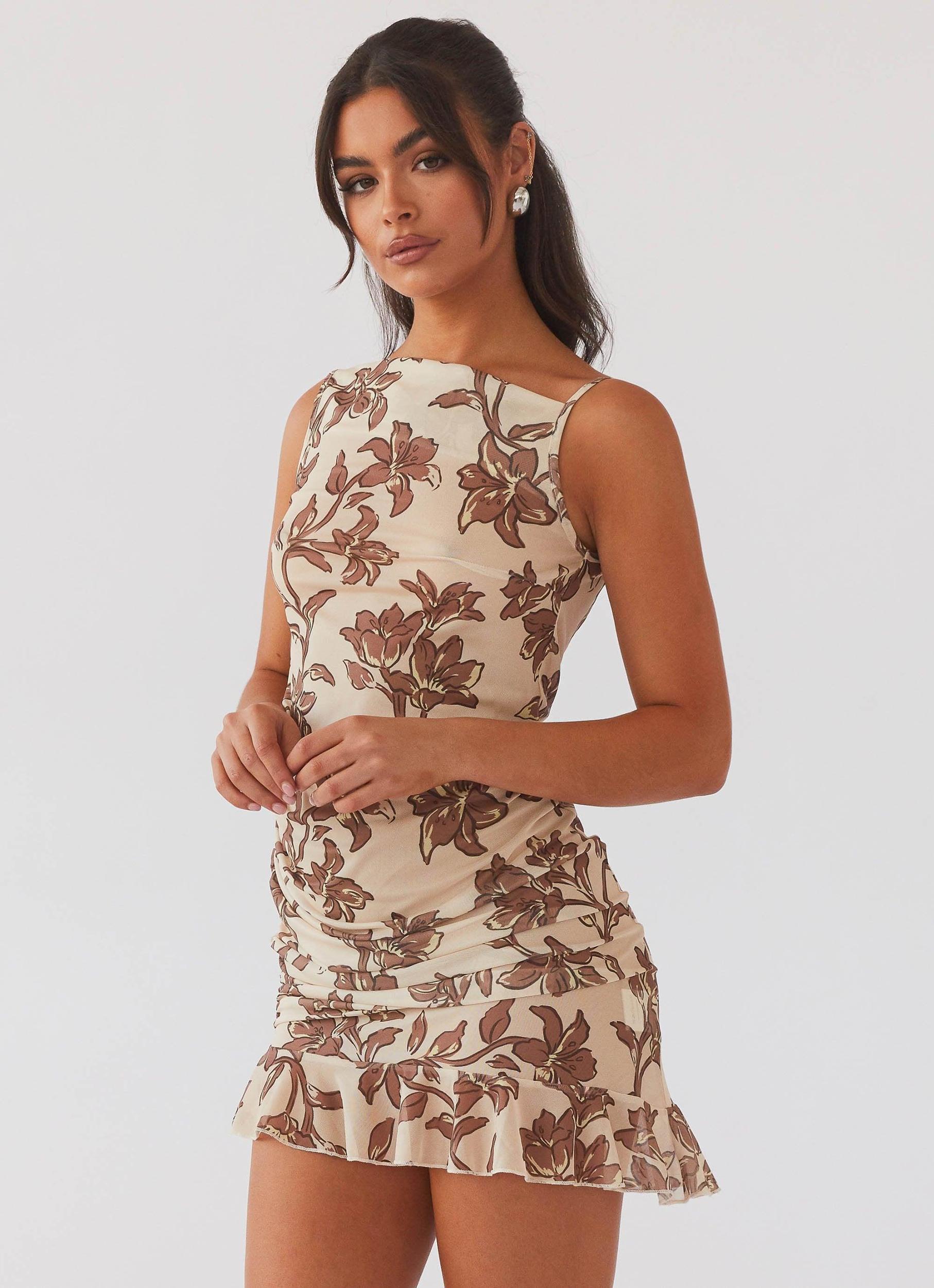 Pass The Prosecco Mini Dress - Hazel Bloom Product Image