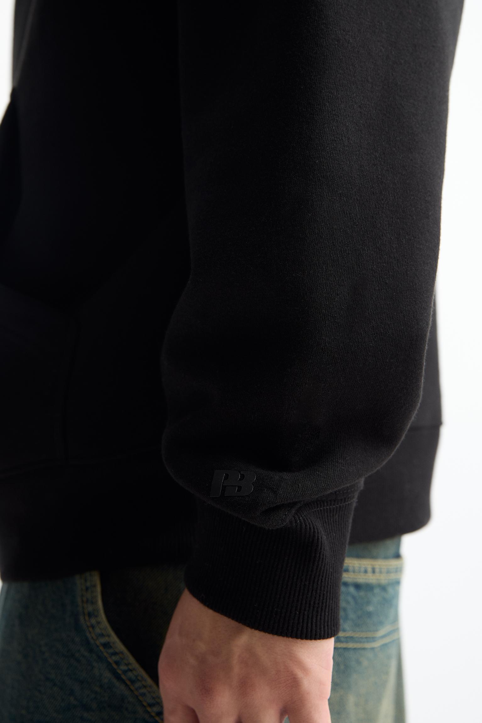 Basic hooded sweatshirt Product Image