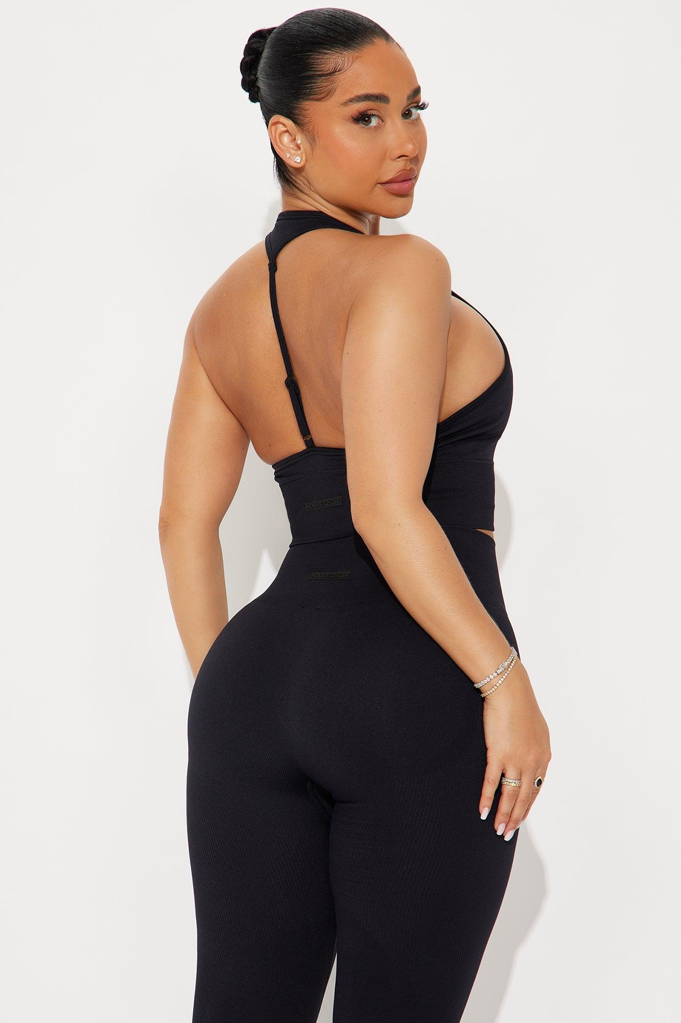 Reach Higher Flex Active Top - Black Product Image