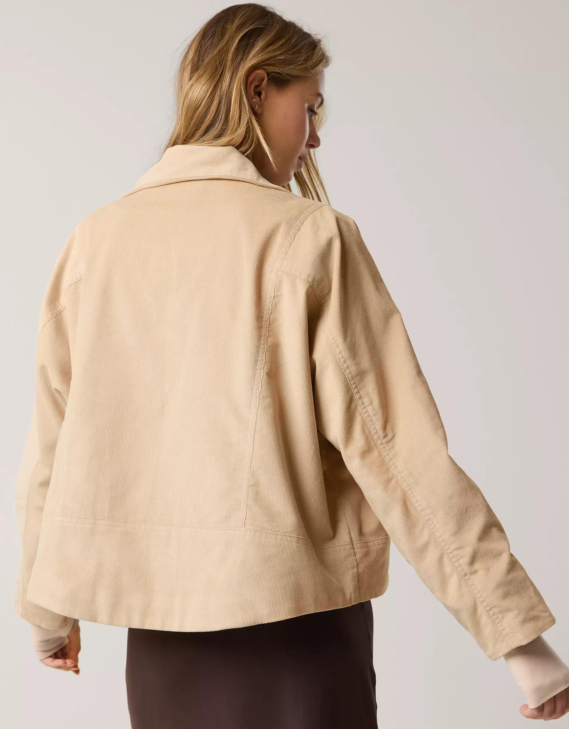 OFFLINE By Aerie Cropped Corduroy Jacket Product Image