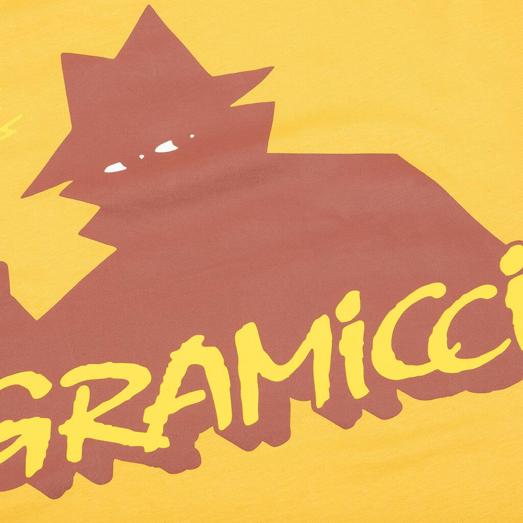 Real Bad Man x Gramicci Records L/S Tee - Mustard Male Product Image