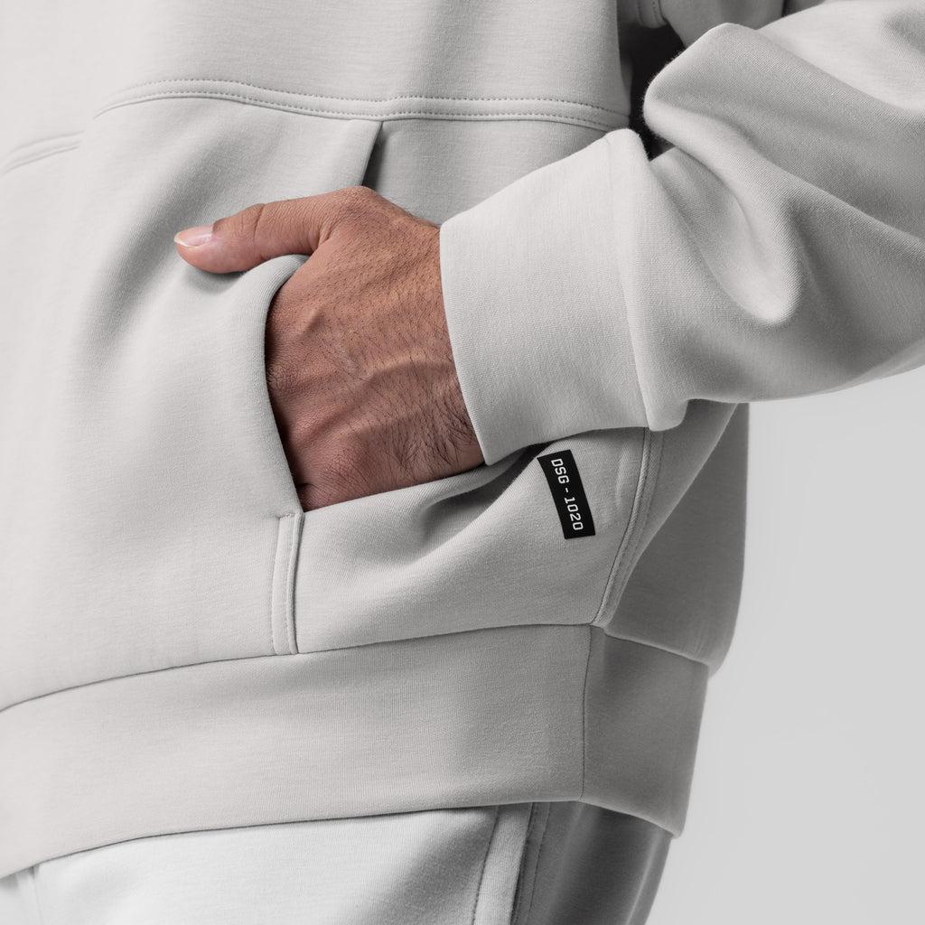 1020. Dri-Core™ Oversized Crewneck - Light Grey Product Image