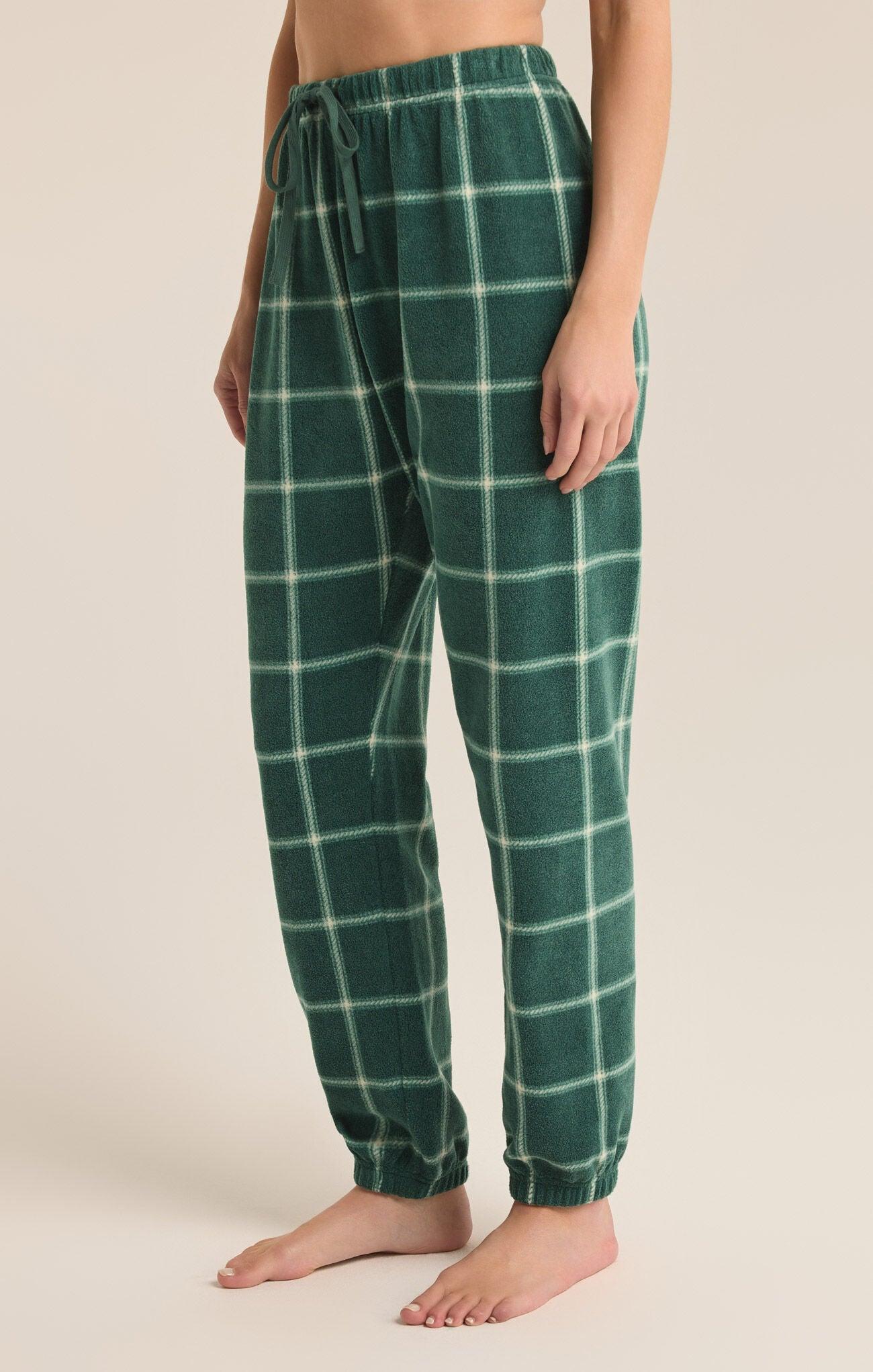 Z Supply Plaid Jogger Product Image