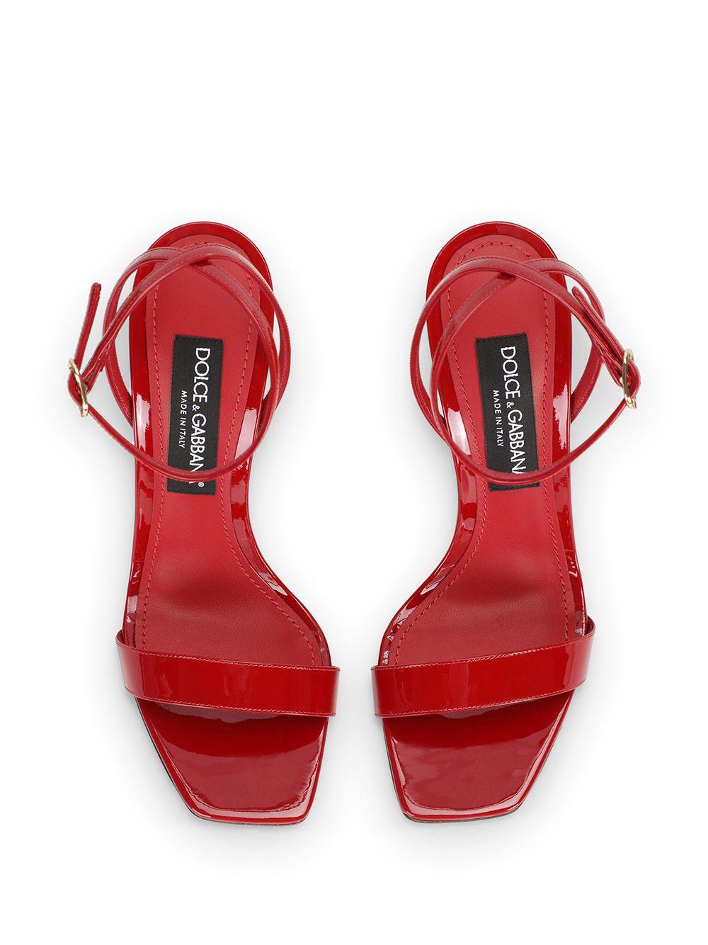 3.5 105mm patent leather sandals Product Image