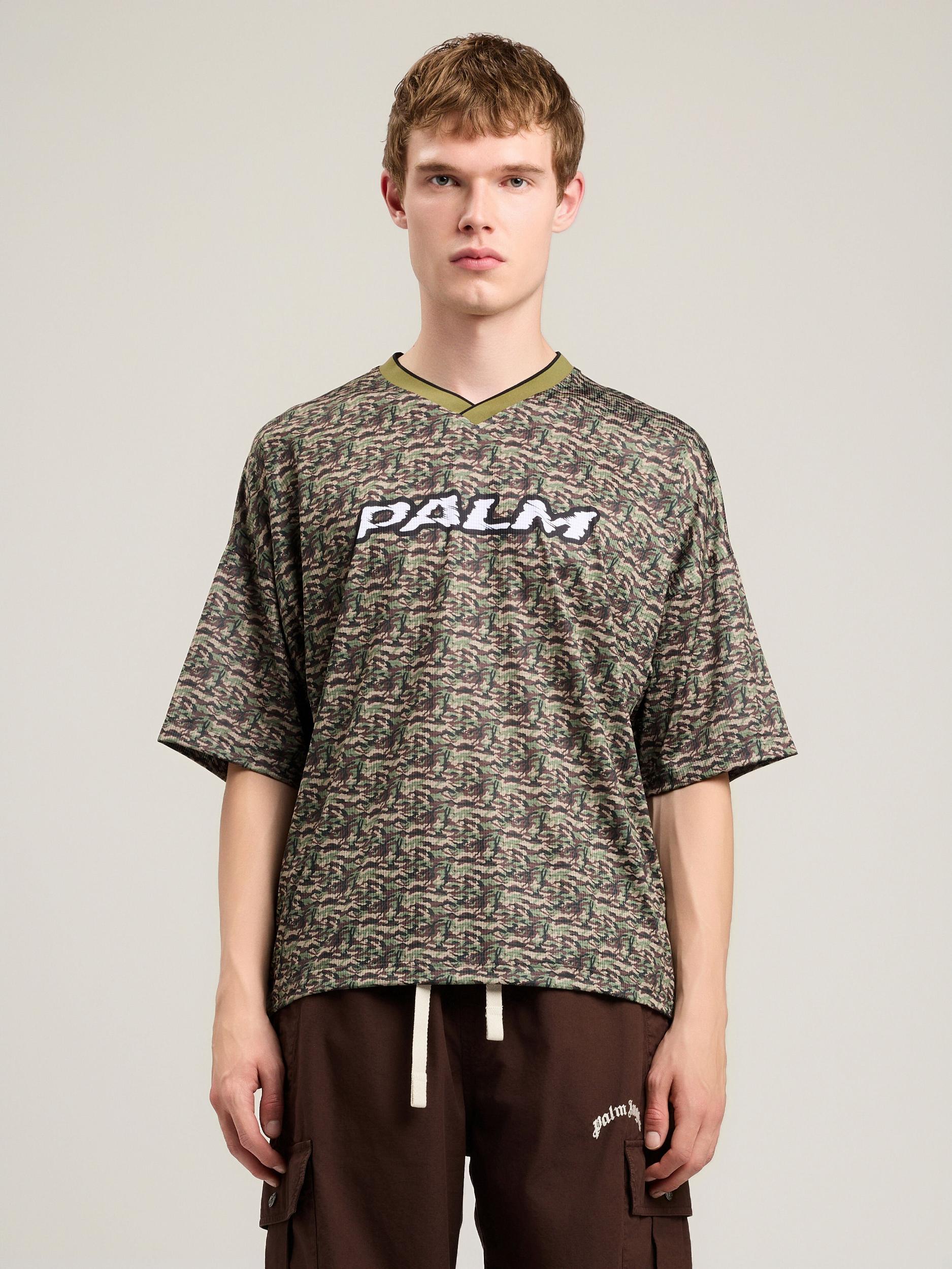 Camo Allover Palm Sport T-Shirt Product Image