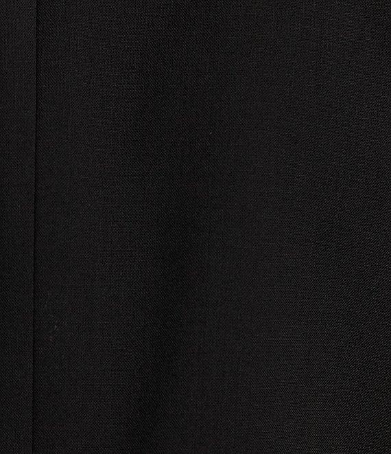 Antonio Melani Crissy Short Sleeve Crew Neck Stretch Woven Wool Blend Sheath Dress Product Image