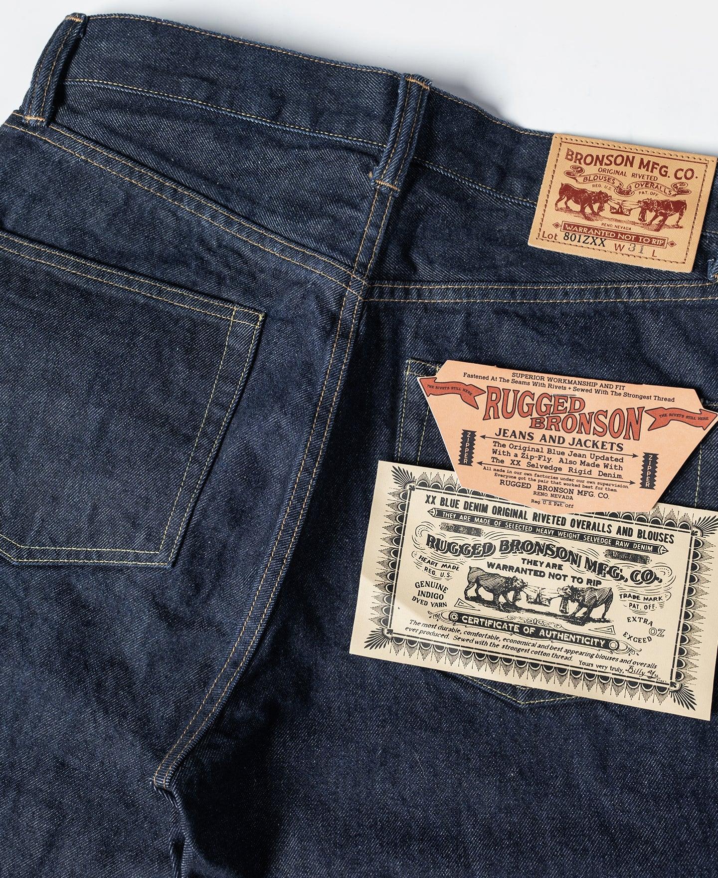 Lot 801ZXX 1954 Selvedge Denim Jeans Product Image