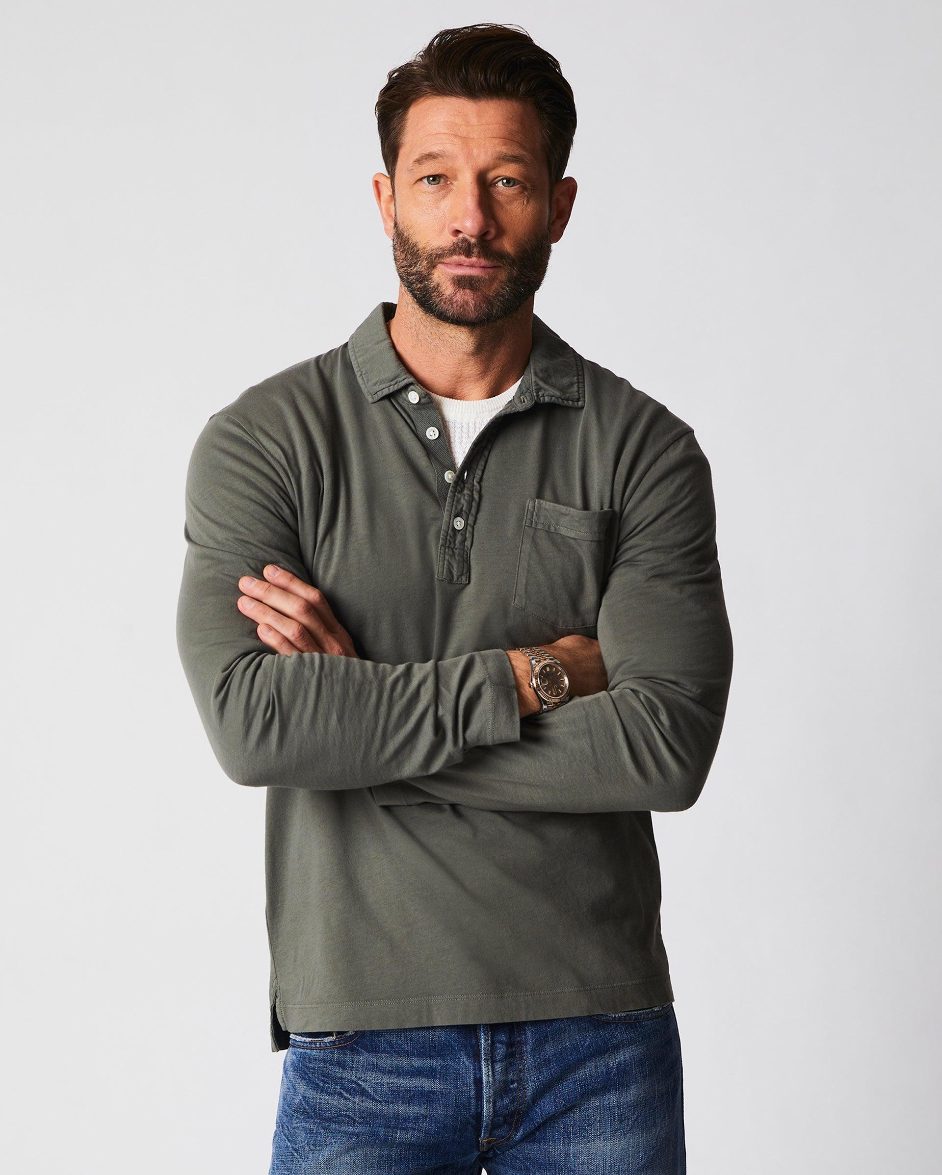Long Sleeve Pensacola Polo -  Product Image