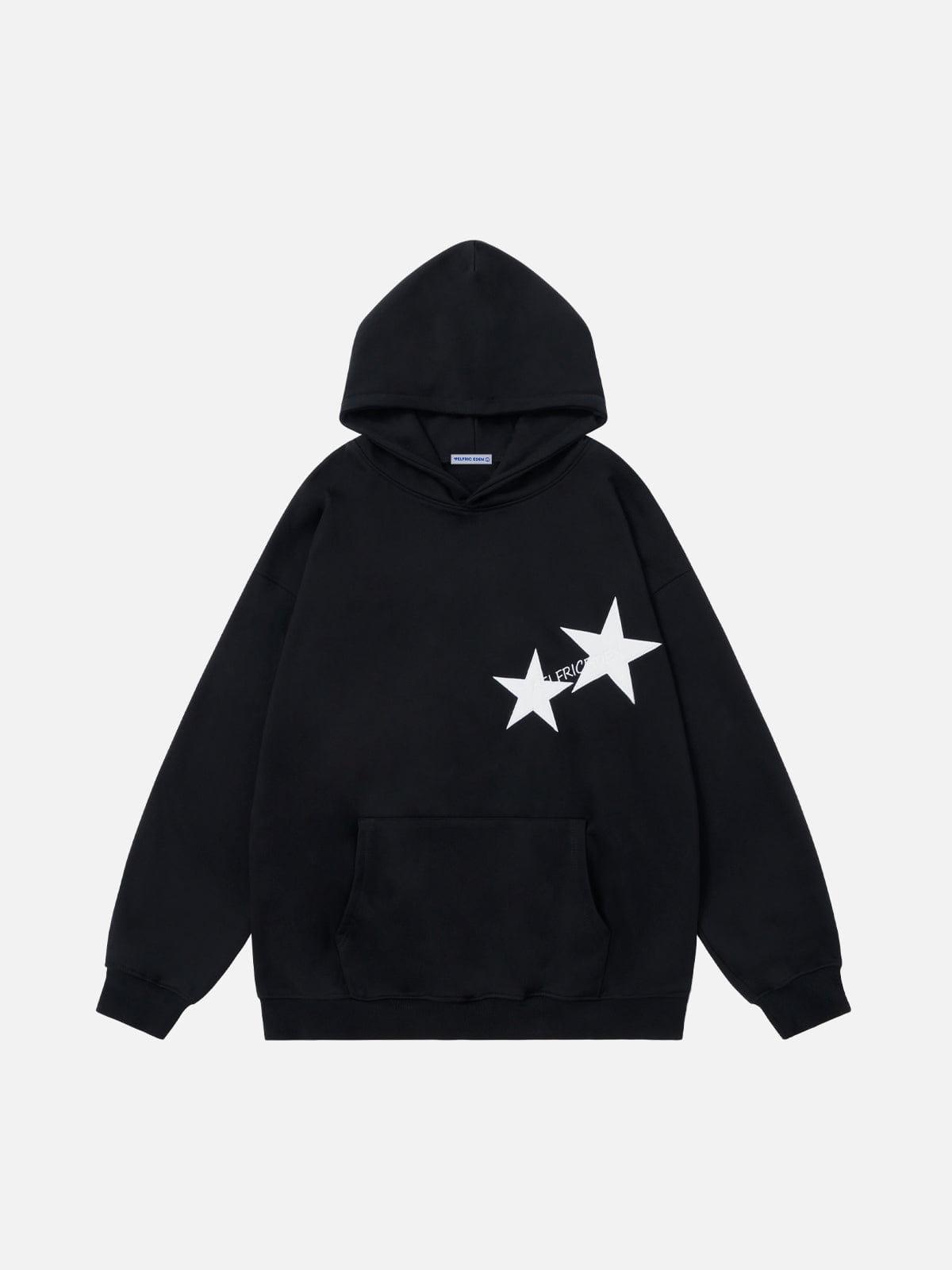 Aelfric Eden Star Color Contrast Hoodie Product Image