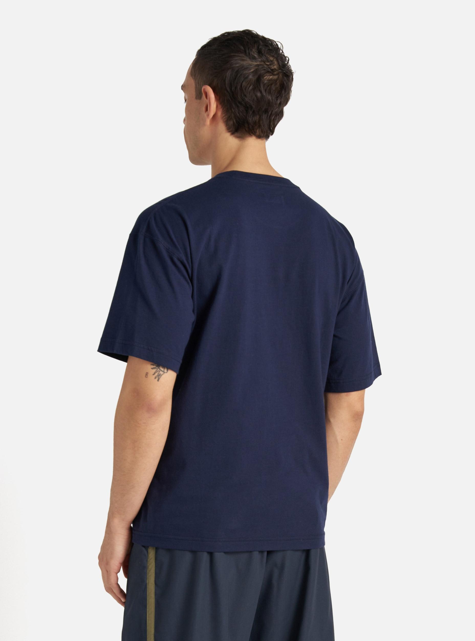 Universal Works Loose Tee in Navy Single Jersey Product Image