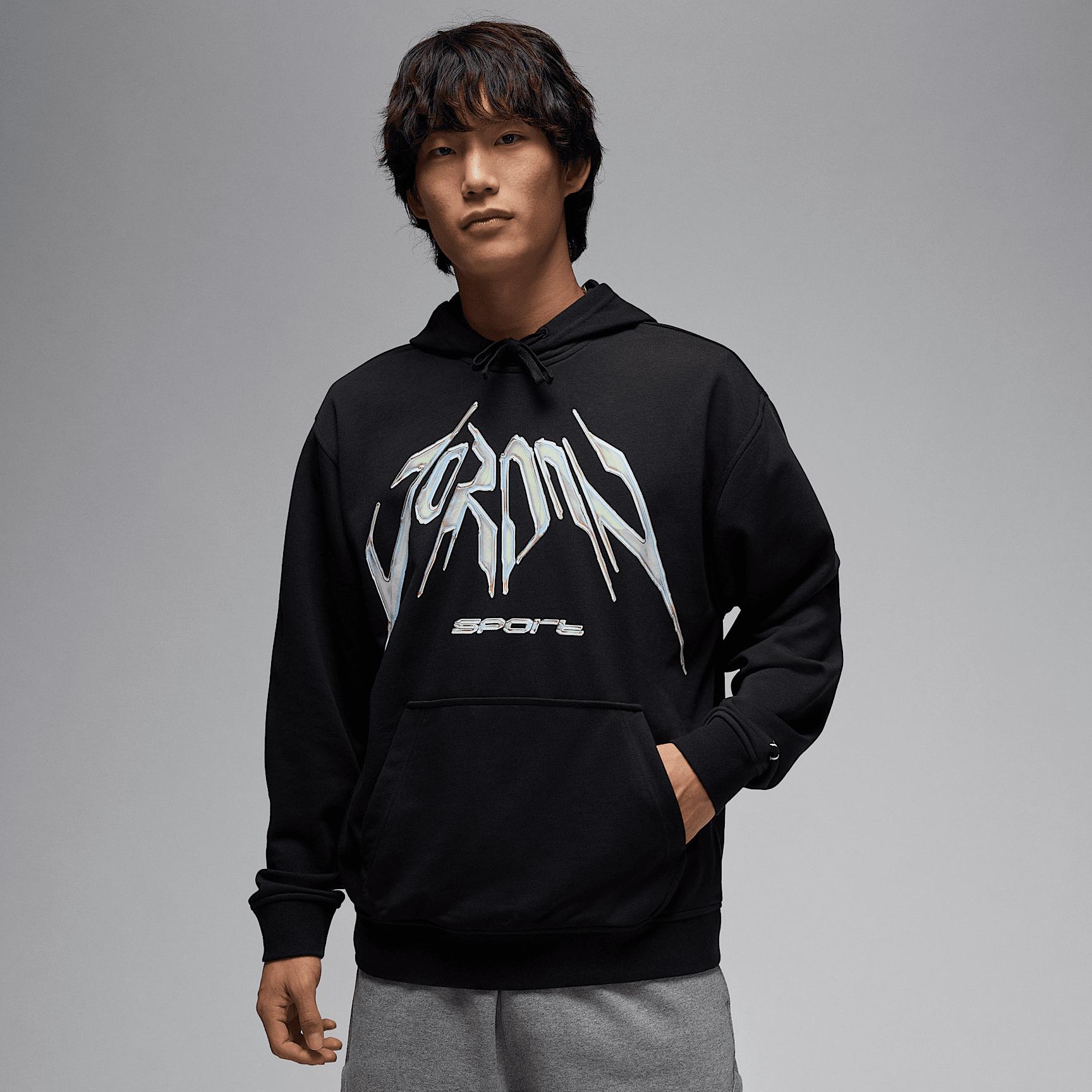 Mens Jordan Sport Crossover Dri-FIT Pullover Fleece Hoodie | HF9902-010 Product Image