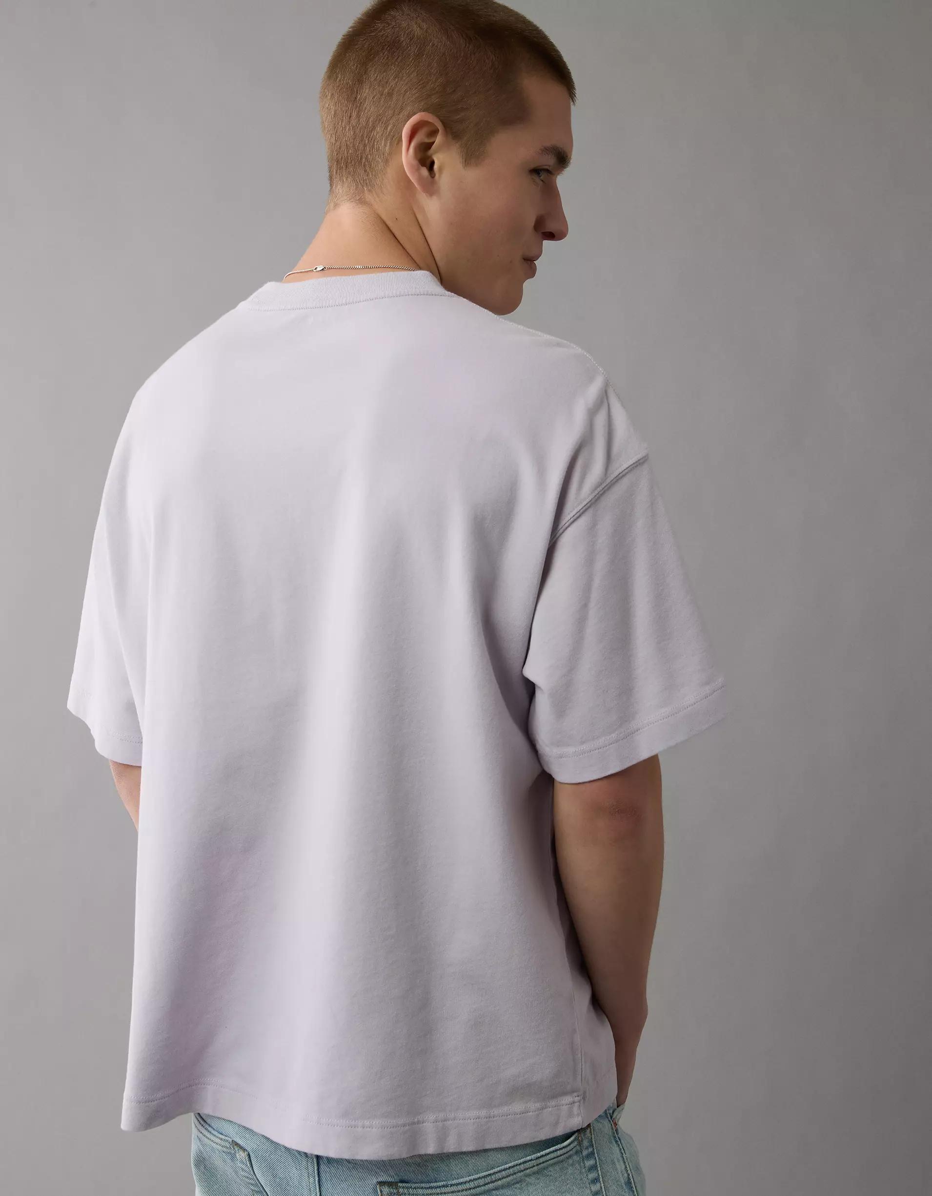 AE Boxy Sueded Jersey T-Shirt Product Image