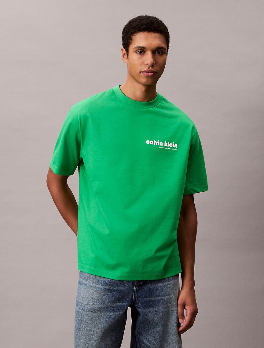 Round Logo Graphic Classic T-Shirt  Product Image