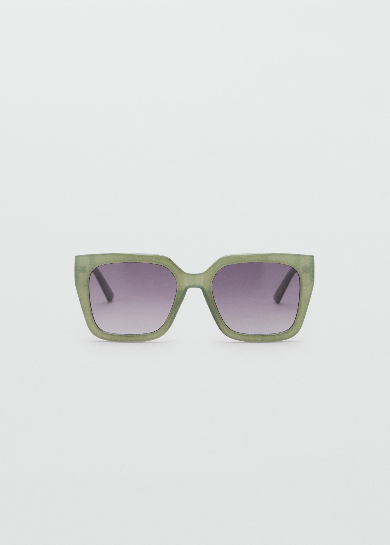 Squared frame sunglasses - Women | MANGO USA Product Image
