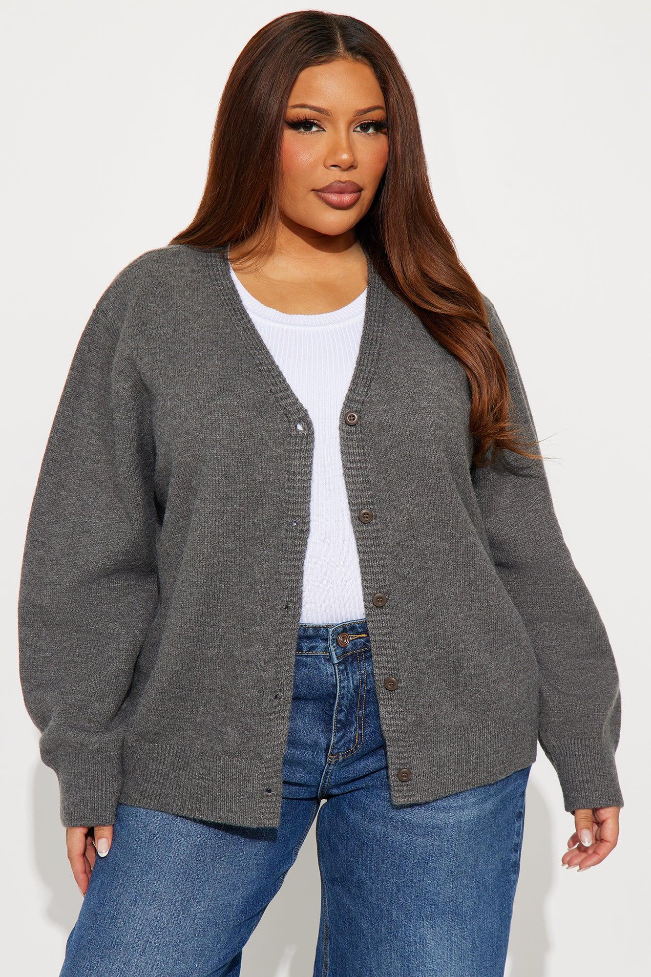 Live Cozy Cardigan - Grey Female Product Image