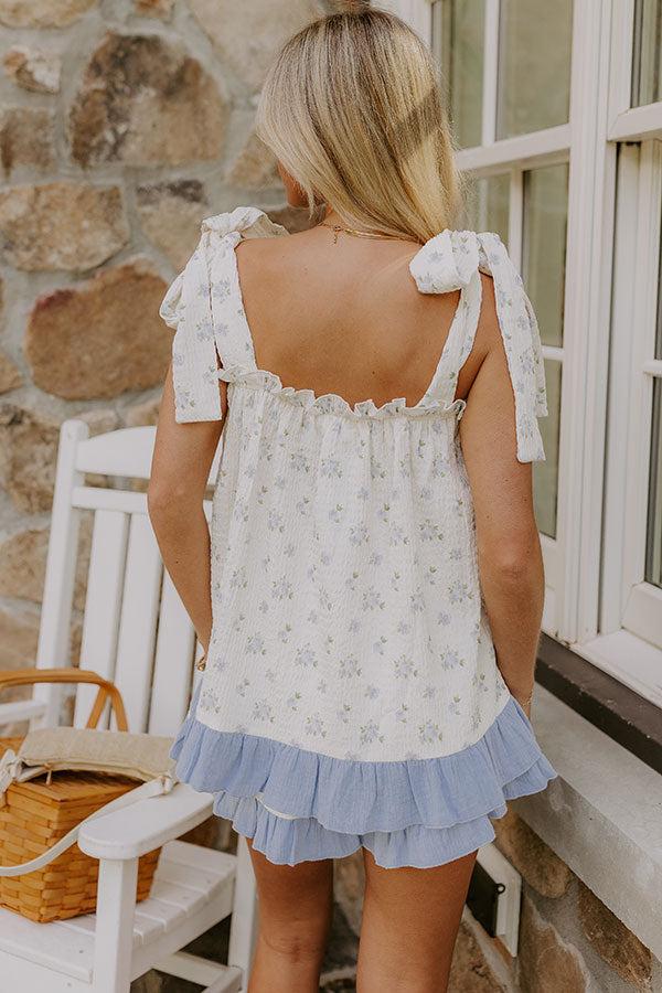 Playful Smile Floral Top Product Image