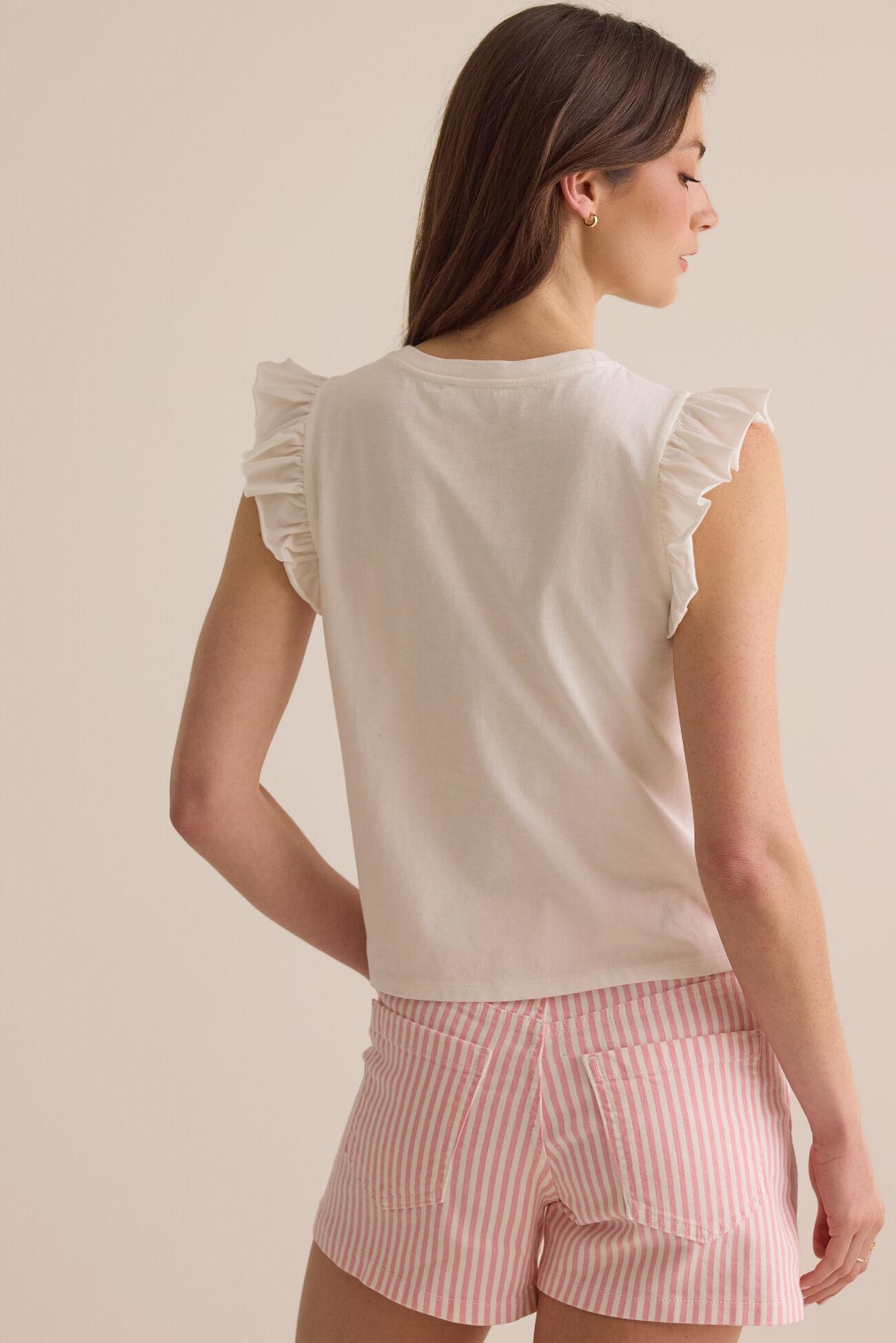 Elaine Ruffle Top Product Image