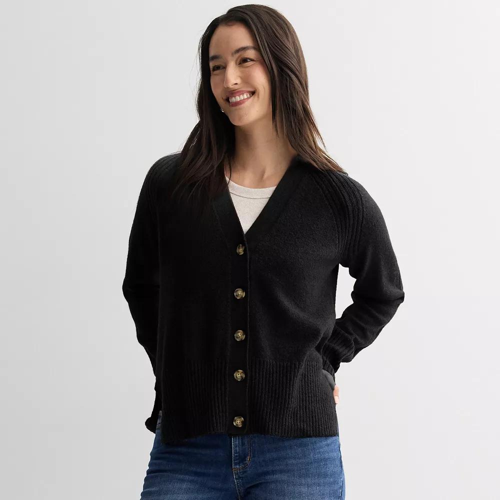 Petite Sonoma Goods For Life® Lightweight Longline Cardigan, Women's,  Product Image