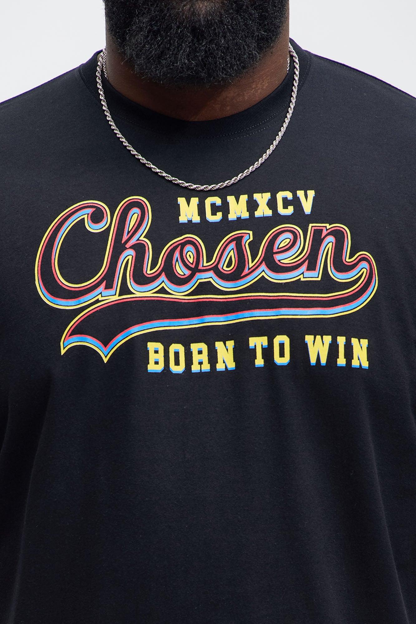 Chosen To Win Short Sleeve Tee - Black Product Image