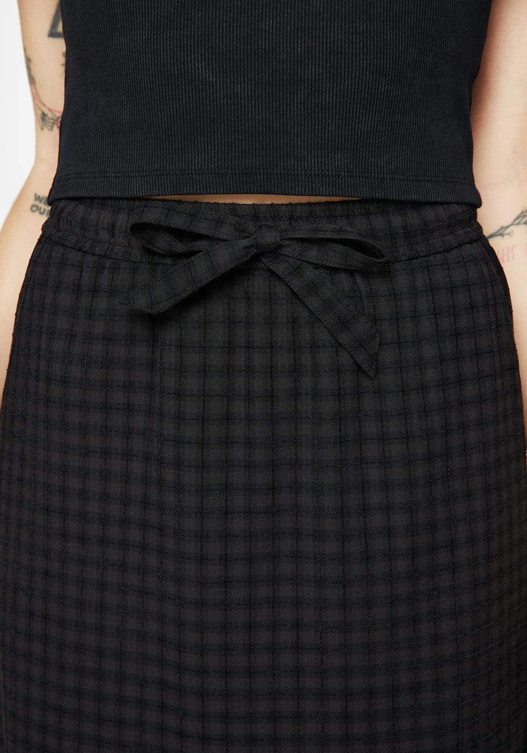 Ziggy Check Midi Skirt Product Image