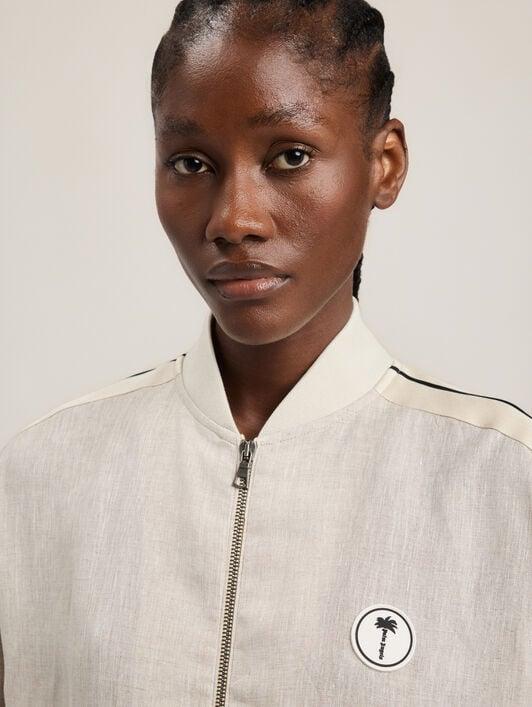 Tree Logo Track Bomber Jacket Product Image