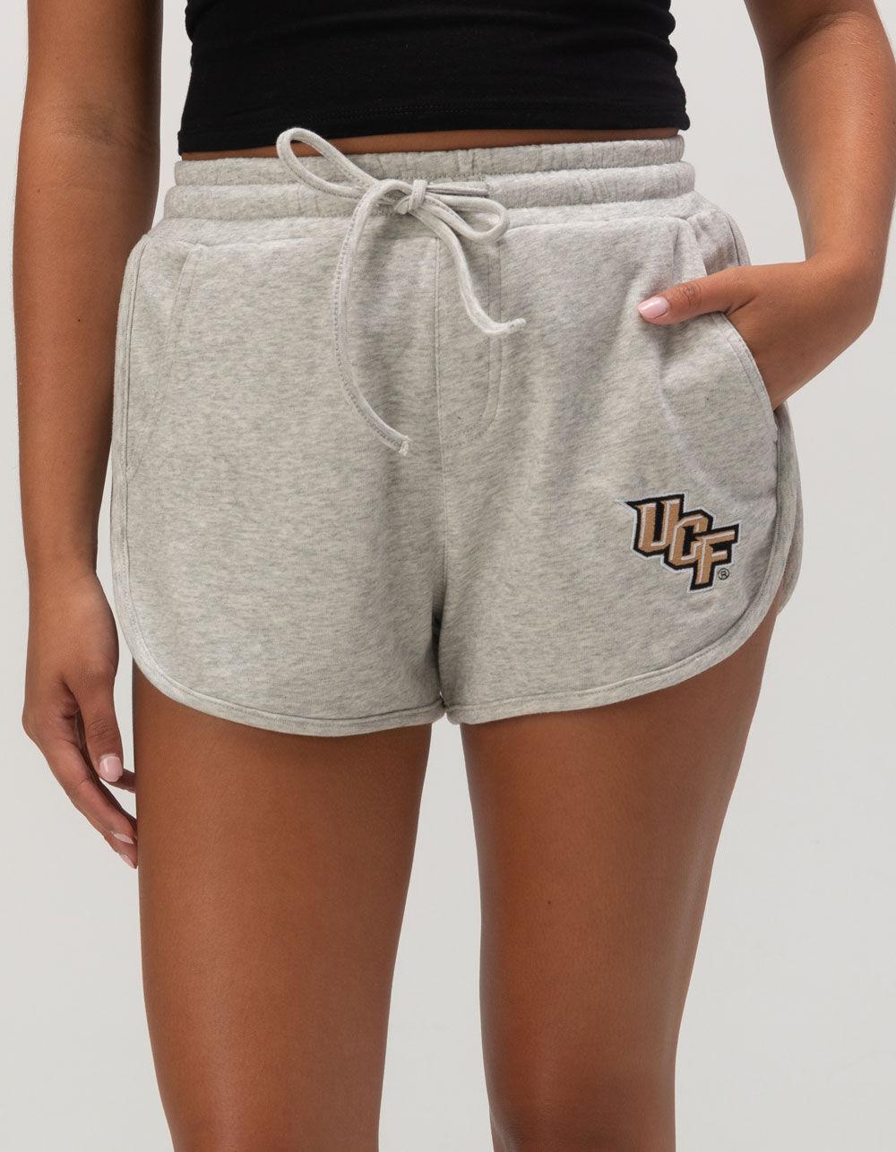 HYPE AND VICE University of Central Florida Womens Shorts - HEATHER GRAY Product Image