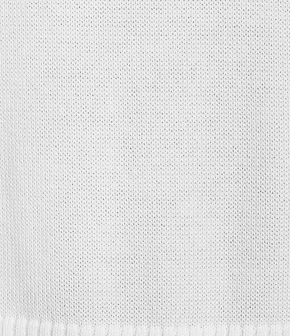 Eileen Fisher Organic Cotton Blend Crew Neck Elbow Sleeve Top Product Image