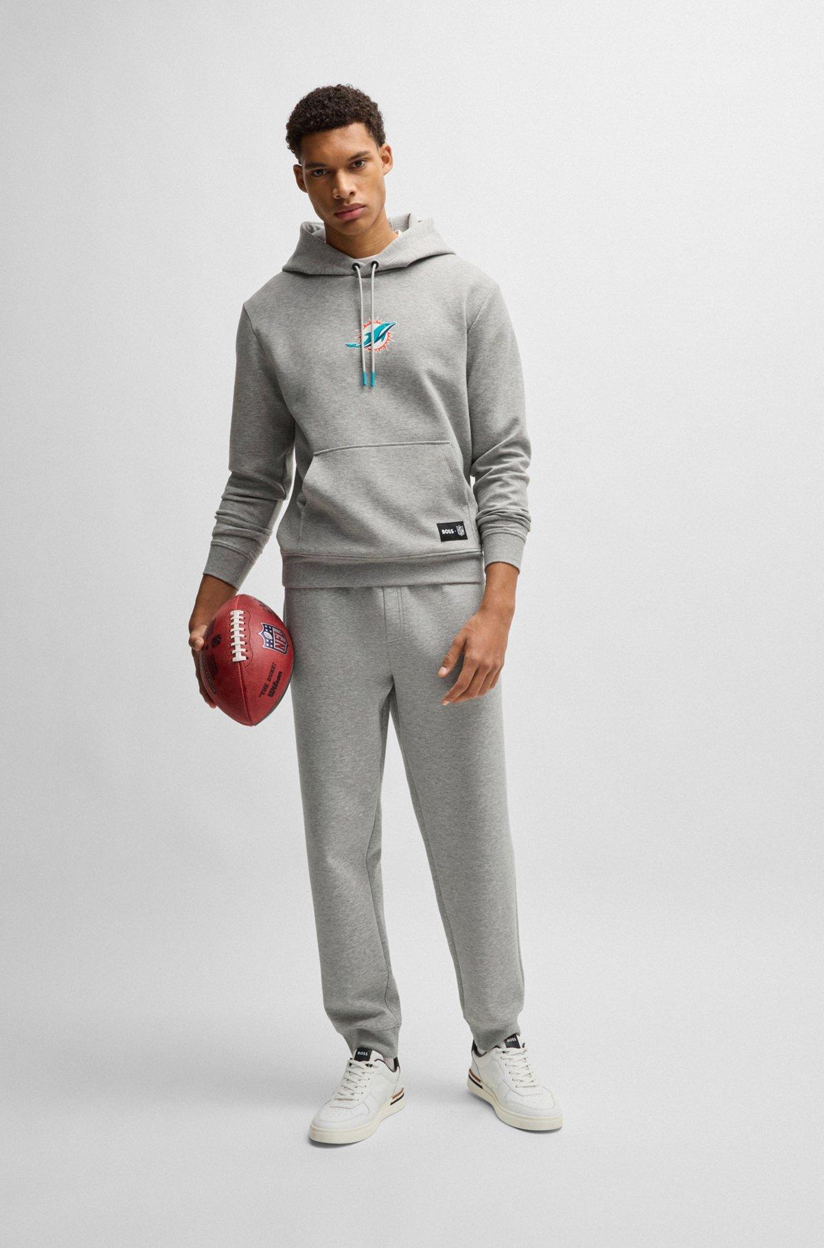 BOSS x NFL interlock hoodie with special branding Product Image